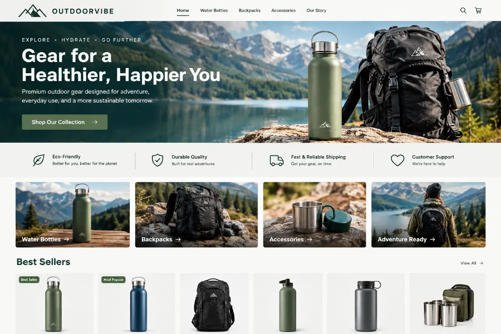 Amazon Brand Store Design