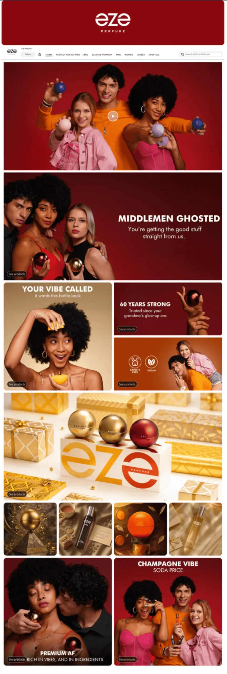 Eze Perfumes creative