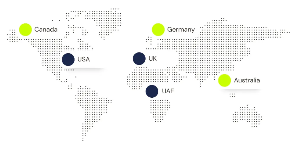 Areas Brandeonix serves worldwide